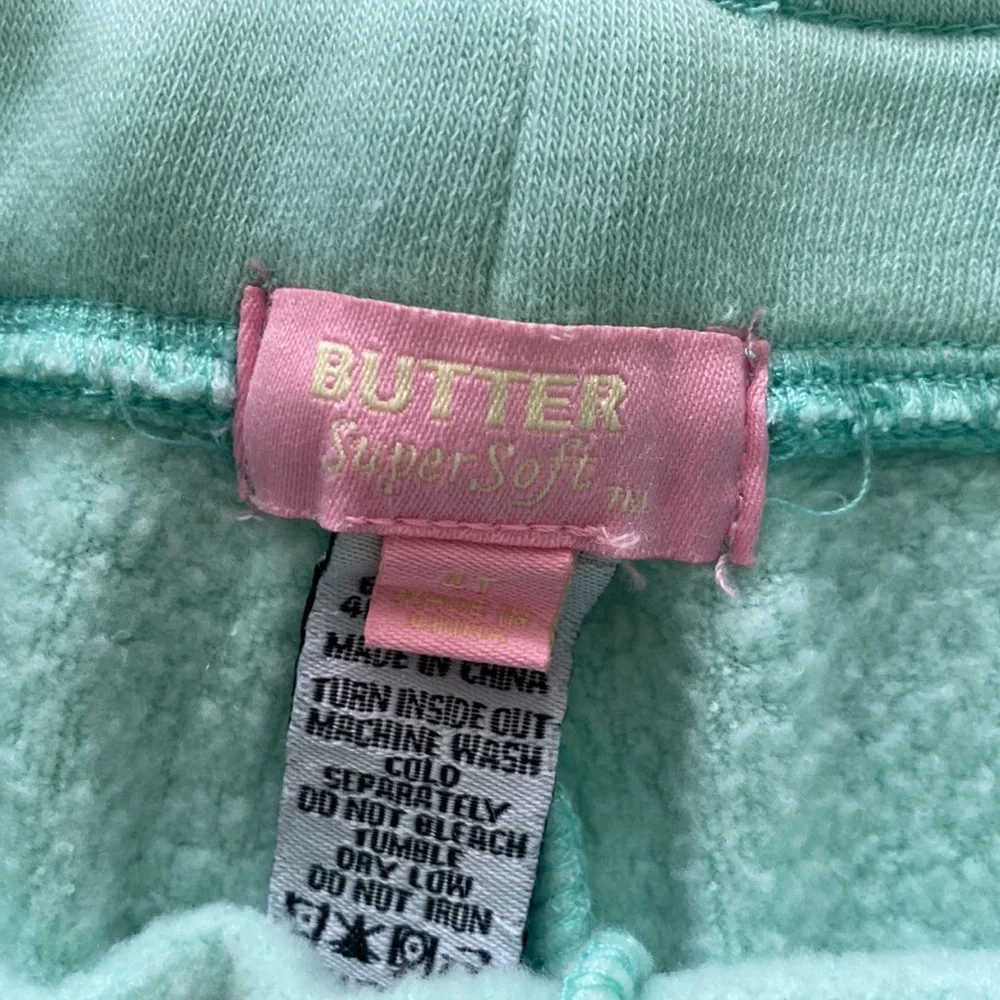New BUTTER Super Soft Girls Jeweled Shorts - Size 4T